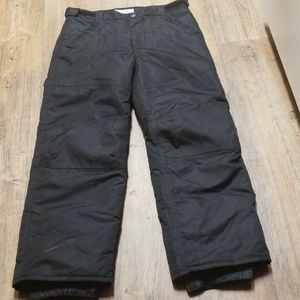 Youth Black Snowboard Ski Pants XL 16-18